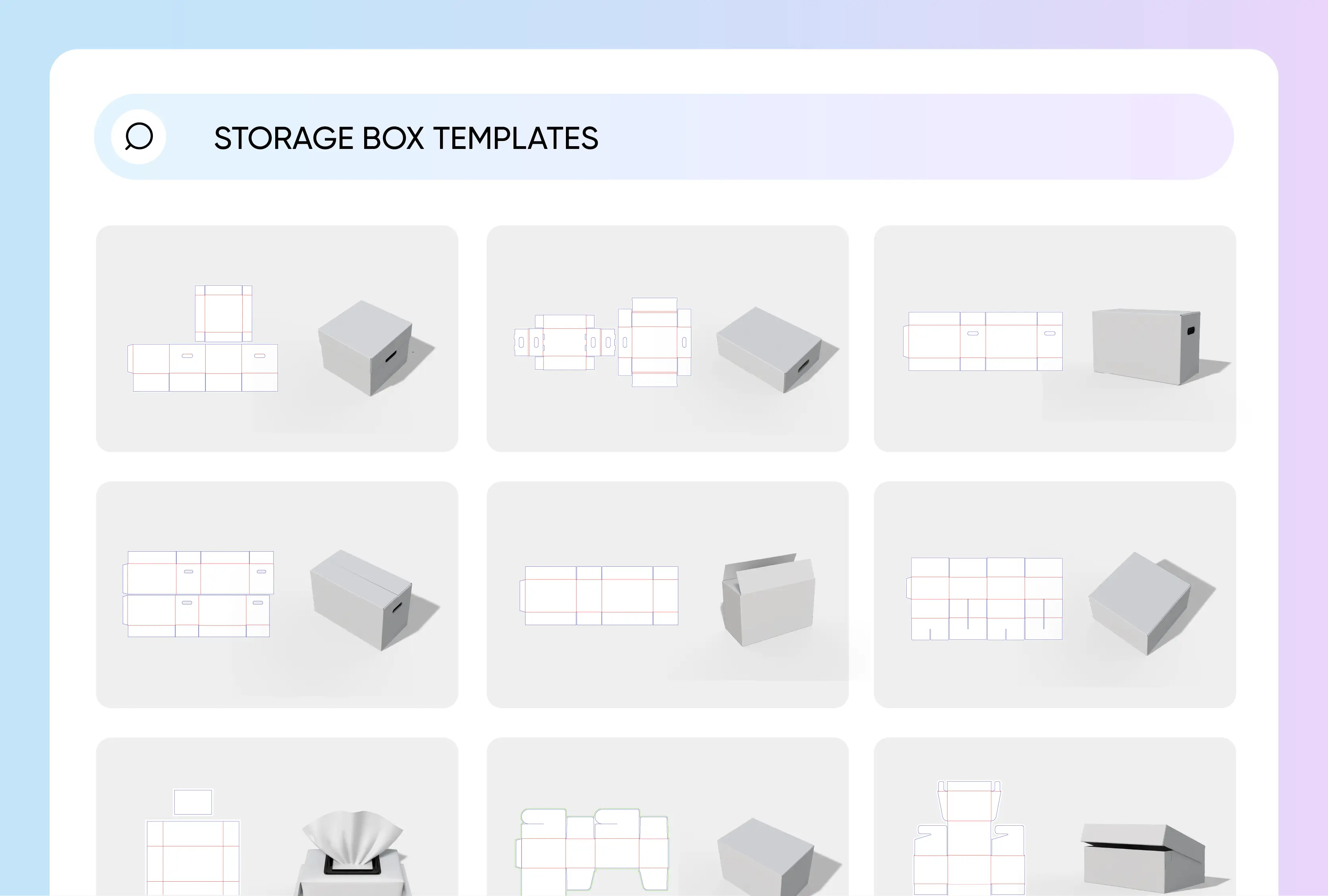 Extensive selection of templates Extensive selection of templates